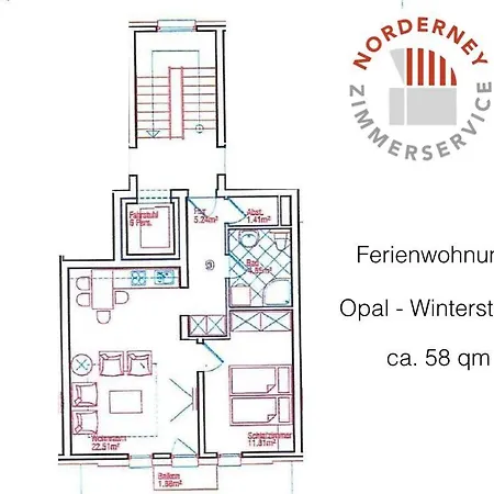 Winterstrasse 17 - Opal * Norderney